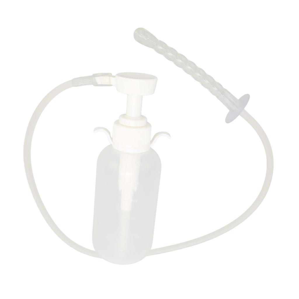 300ML Vaginal Douche Cleaner Reusable Manual Pressure Portable Transparent Enemas Cleaning System