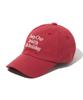 MILLO ARCHIVE Holiday Signature Ball Cap [Red]