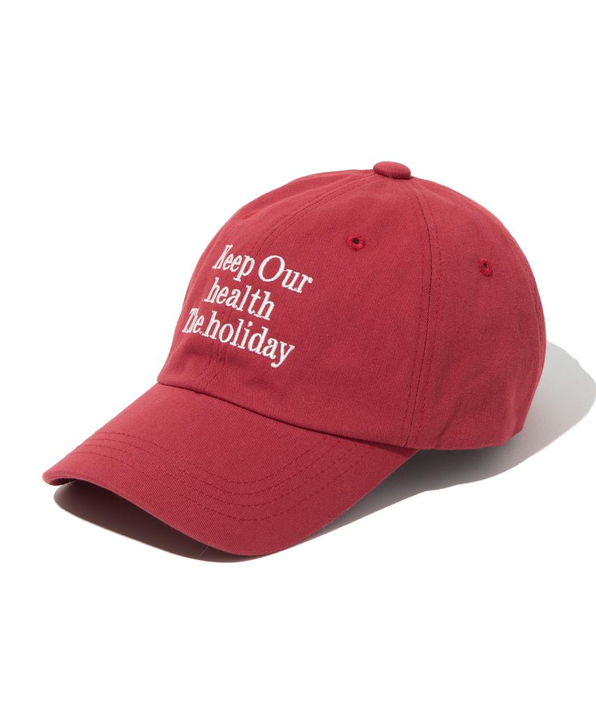 MILLO ARCHIVE Holiday Signature Ball Cap [Red]