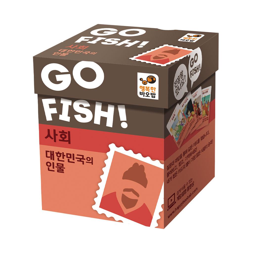 happy baobab Go Fish: Korean Historical Figures - Educational Card Game for Family & Elementary Kids (Ages 6-7)