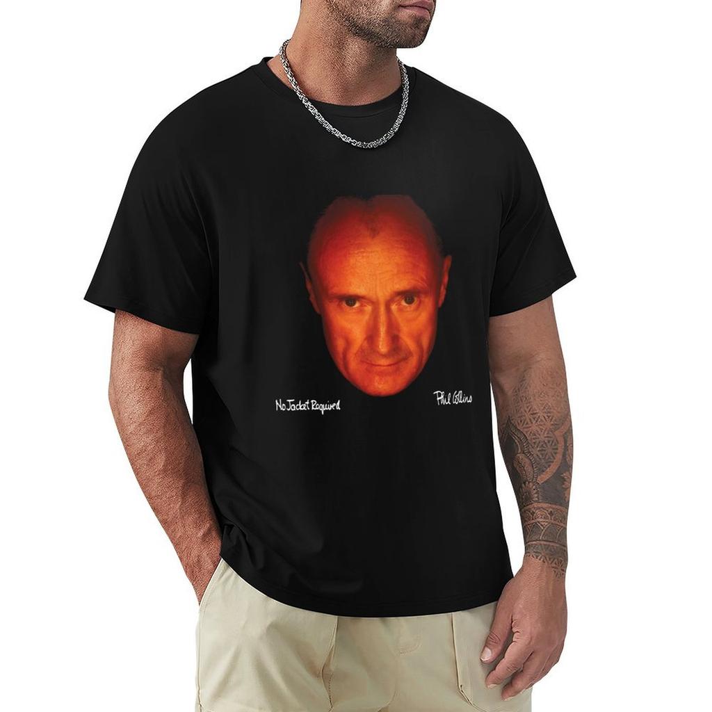Phl Music Cllns No Jacket Required Album Cover Tshirt Big And Tall Loose Fit Tshirt