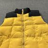 Unisex Trendy Color-Block Embroidered Down Vest