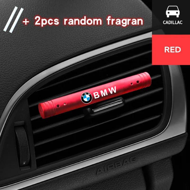Heiß 2025 Auto-Emblem Lüftungsauslass Aromatherapie-Stäbchen Frische-Clip für BMW M Performance E92 G30 E36 E46 E90 E91 G20 X1 E60 F10 E87 X5