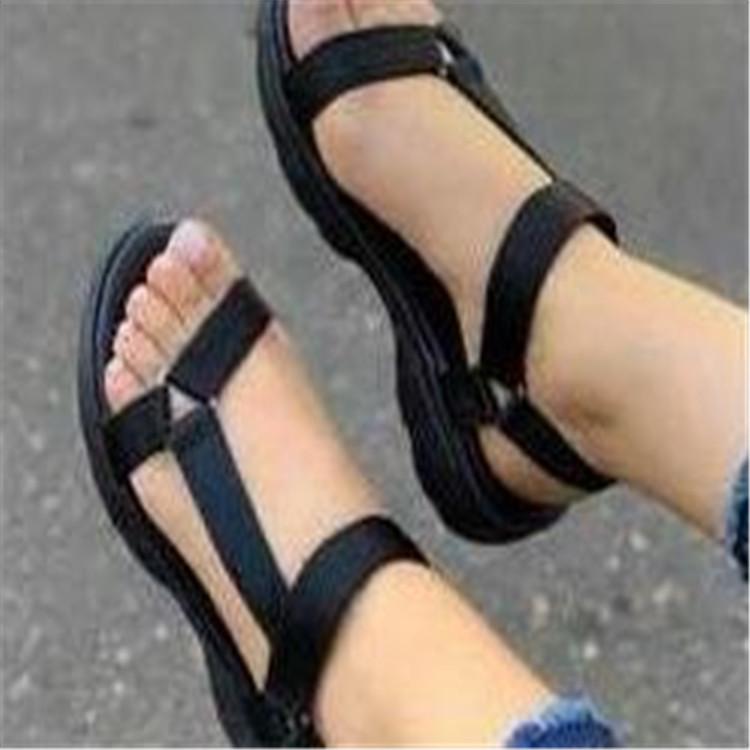 Dames Plus Size Kleurrijke Lichte Strandsandalen - Zachte Zool, Trendy Stijl (Maten 42-43)