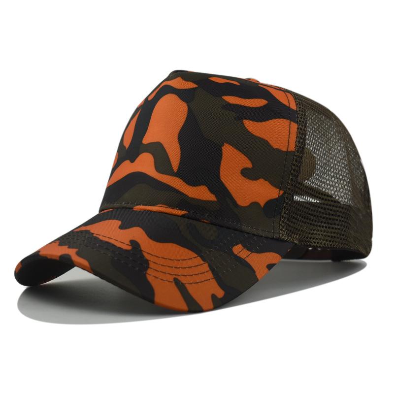 Custom Logo Basic Color Matching 5 Panel Mesh Hat For Women Summer Sunshade Breathable Baseball Caps Outdoor Sport Truck Dad Cap