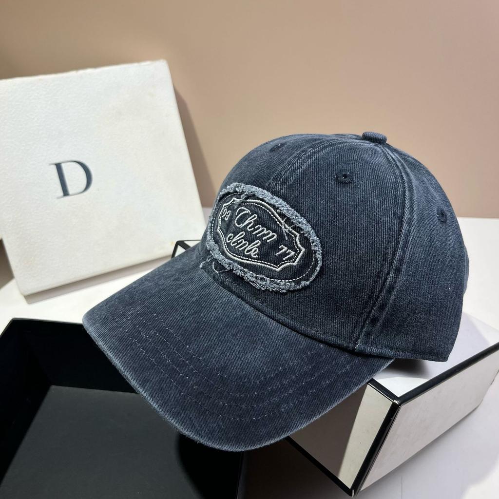 Guangzhou High Quality Big Head Circumference Baseball Cap Washed Polished Cotton Patch Letter Cap Tide