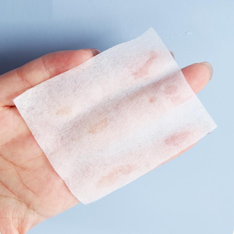 50/100Pcs Thin Cotton Pads Soft Cotton Stretch Disposable For Face Wash Nail Polish Remover Cosmetic Makeup Tools