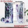 2pcs,Curtains Cute Snowman Winter Holiday_a Print Chic Curtains Polyester Easy Install Curtains Versatile All Use for Bedroom