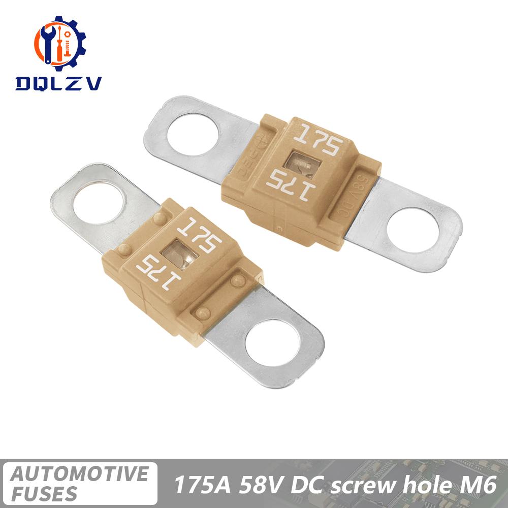 PEC Fuse DC 58V 30A 40A 50A 60A 80A 100A 125A 150A 175A 200A Mini ANL AFS Car Auto Fuse Assortment Automotive Motorcycle