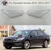 Headlight Cover Headlamp Shell Transparent Lampshade Case Plexiglass Replace Original Lens For Hyundai Sonata 2015 2016 2017