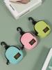 Trendy Mini Coin Purse & Card Holder - Portable Waist Bag for Keys, Earphones, and Documents