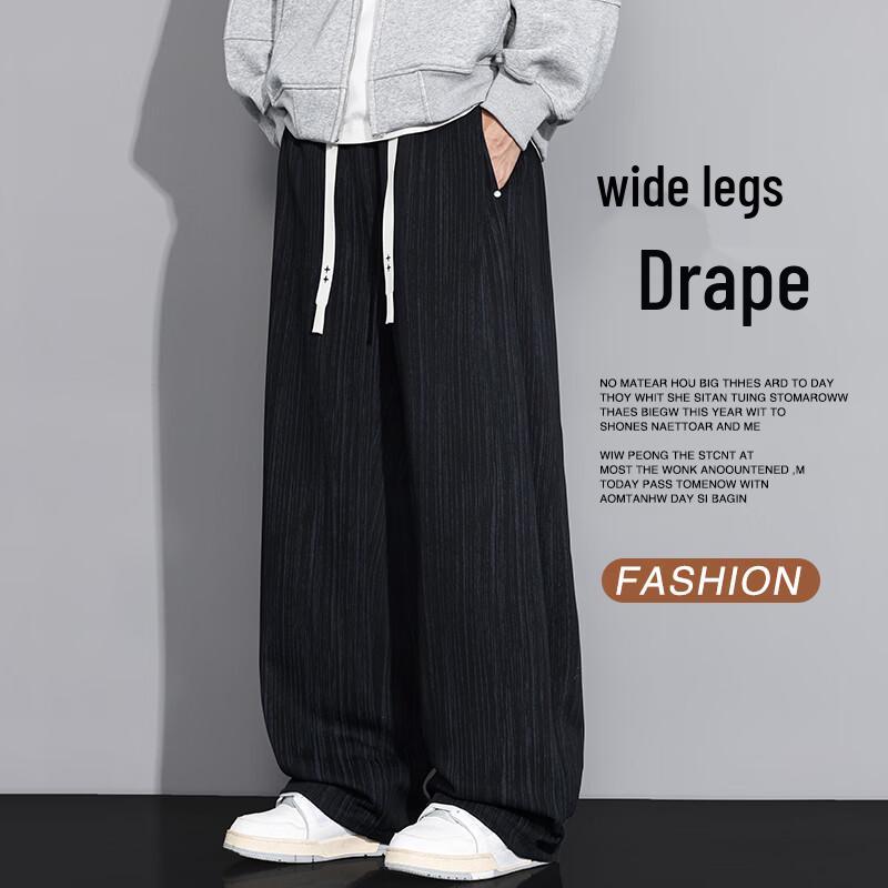 FARUISHI Summer Wide-Leg Casual Pants 6XL