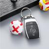 Chains Club Fans Gifts Football Key Chain World Flag Ball Charms Bag Pendant Country Soccer Keyring