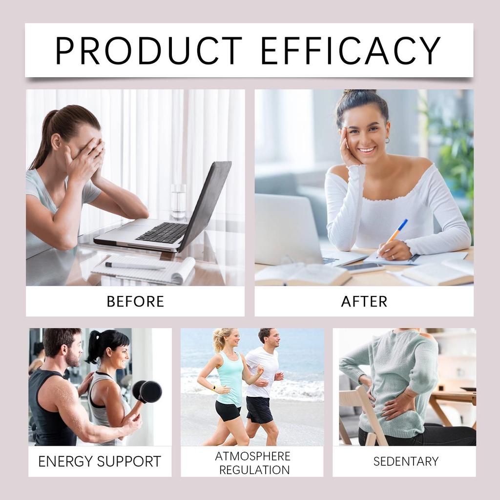 30 Stück Körperpflaster Tägliche Sanfte Pflege Tragbares Roter Ginseng & Ginkgo Körperpflaster