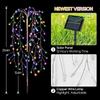 Outdoor Solar Garden Firework Lights LED Copper Wire Light Stake for Christmas Lawn Pathway Holiday Atmosphere Decoration