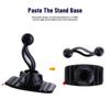Sticker Base 17mm Ball Head Holder ABS  Auto Dashboard Pad   Various Dashboards