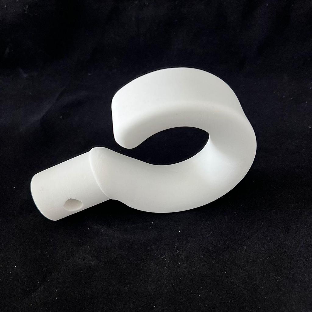 High-Temperature Resistant Large Ceramic Hook Shaped Insulators for Thermocouples