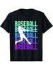 Baseball Men Unisex Kids Baseball Player Lovers T-Shirt
