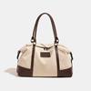 Retro Short Distance Travel Large Capacity Universal Canvas Luggage Bag  New Simple and Versatile Slant Shoulder Bag