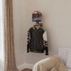 Wall-mounted Wooden Hat Rack On The Wall Motorcycle Helmets Display Rack Stand Wooden Helmet Holder