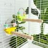 Durability Wooden Parrots Gym Interactively For Climbing Jumping And Playing Helps Prevent Boredom In Pet Birds