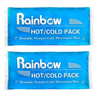 Icing Soft Cold Gel Pack Icing Fixed Design for and Cooling Heating Care World-Bio Dual-Use Supporter, & Bag, Condensation-Free, Knees, Elbows,