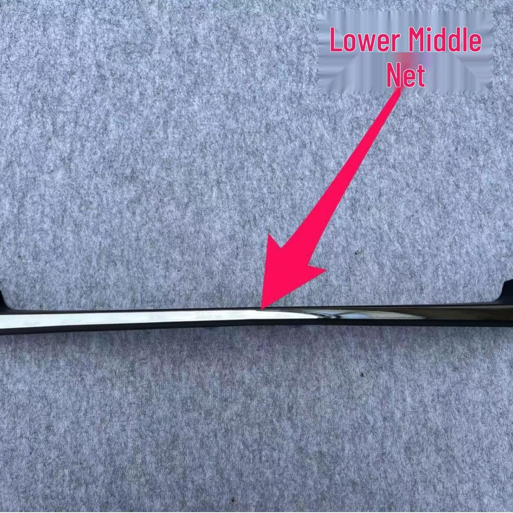 JAC Business Car Front Middle Grille Assembly with Electroplated Finish and H/Five-Star/AC Marks