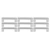 20 Pcs Metal   Connector Buckles Shackle   Arch Bridge Connector Buckles Zinc Alloy for Bags Purses with 5.5mm Screws
