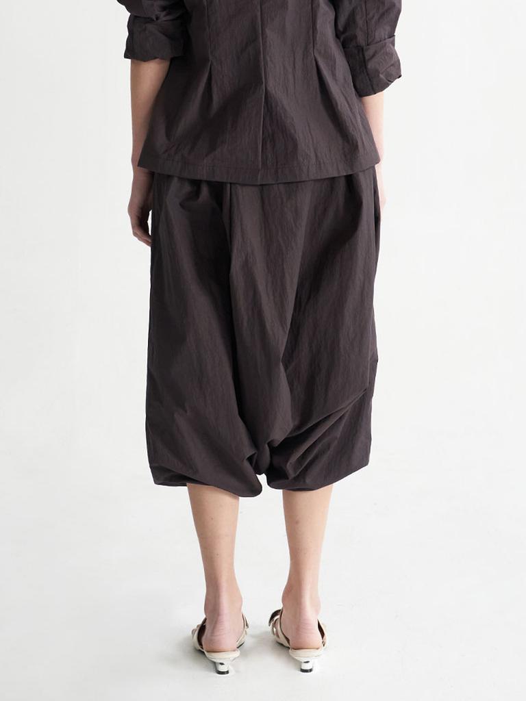 CAHIERS Voluminous Balloon Tuck Wide Pants