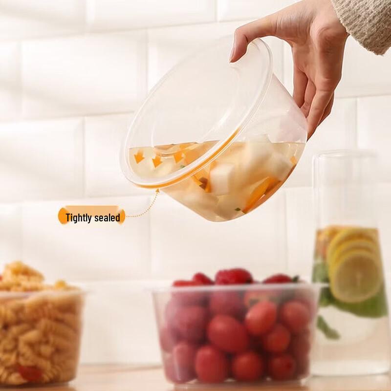MARYYA Disposable Round Food Containers