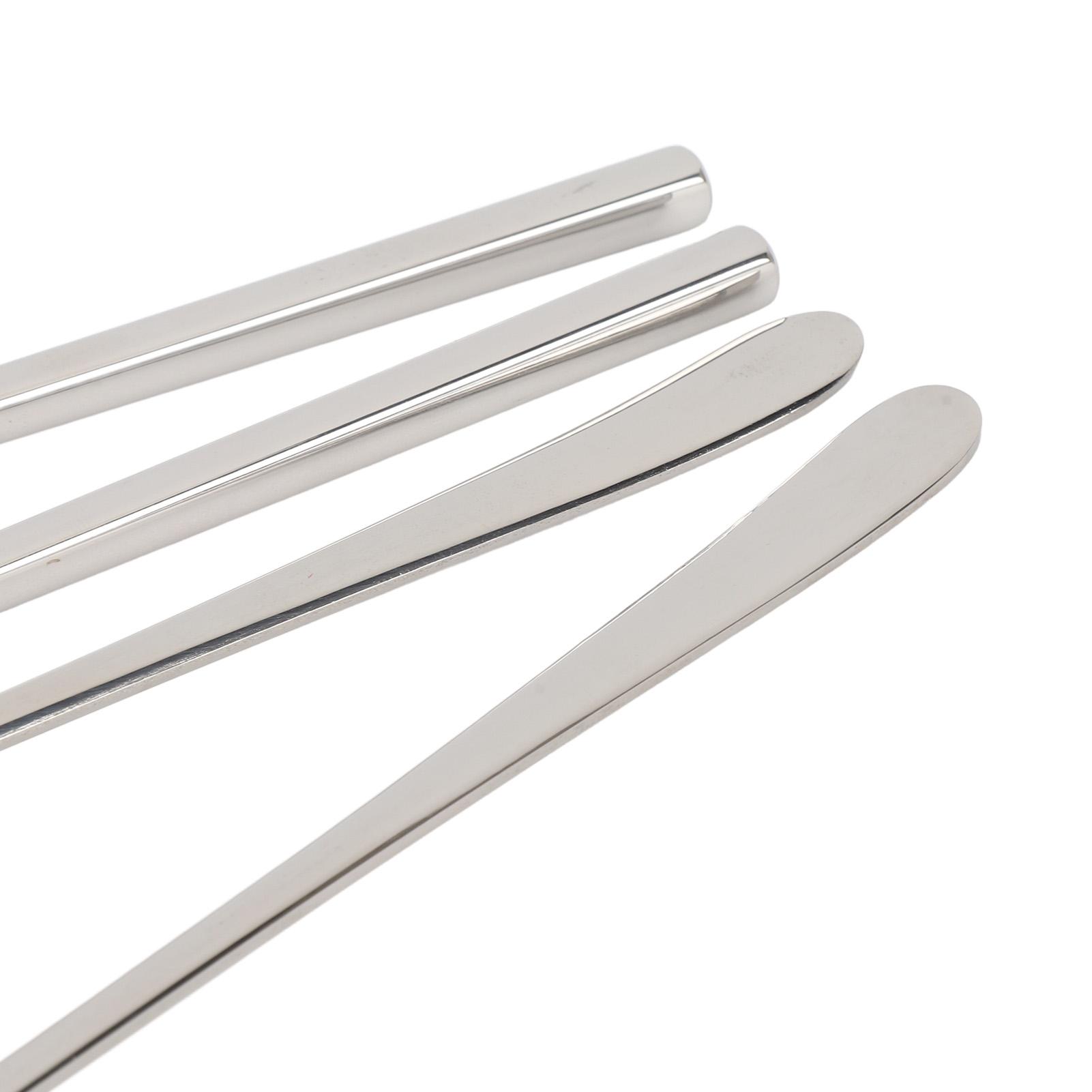 

Portable Utensils with Storage Box 304 Stainless Steel Spoon Fork Chopsticks Reusable Cutlery Set for Office Picnic