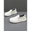Autumn new retro leather platform shoes sports low-top casual leather shoes xs