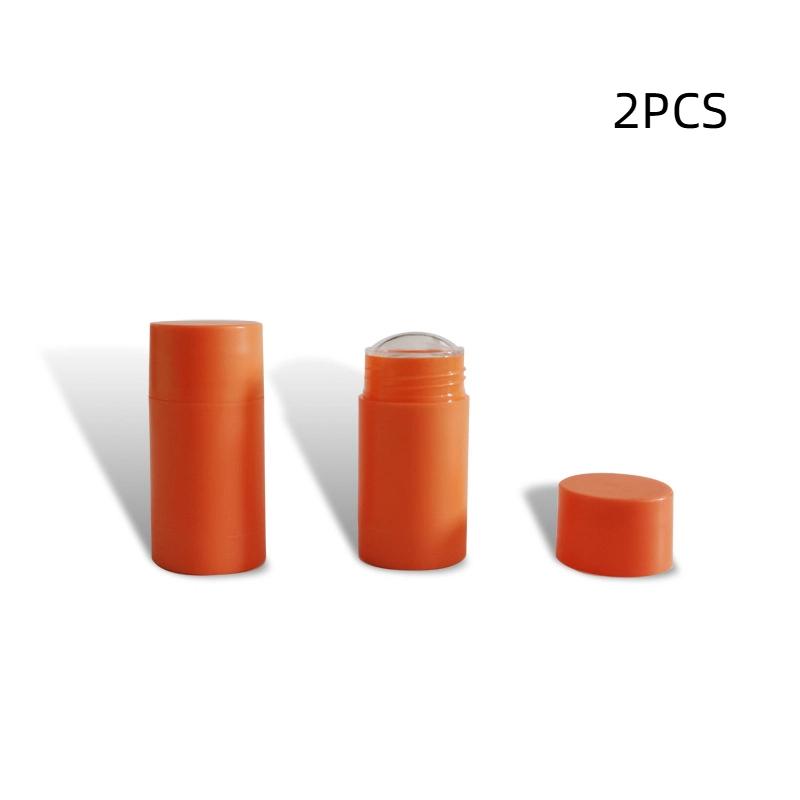 1/2 Pcs 30G Empty Deodorant Containers Refillable Plastic Twist-Up Bottle For Diy Natural Deodorant Stick Cosmetics Tube