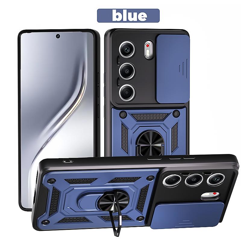 For Tecno Camon 40 Pro 4G 5G Camera Shockproof Armor Case For Tecno Camon 40 4G Car Magnetic Holder Ring Protect Cover