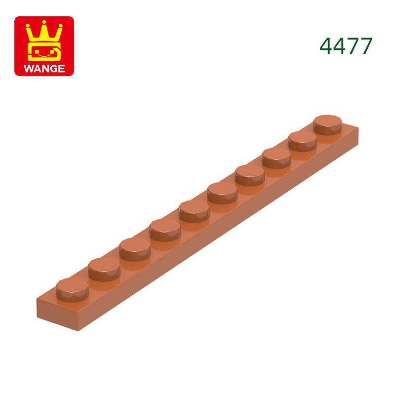 Non-Toxic 61Pcs/Lot 4477 1X10 Thin Building Block Moc Accessories Compatible With Brick Children Toys Gift Box