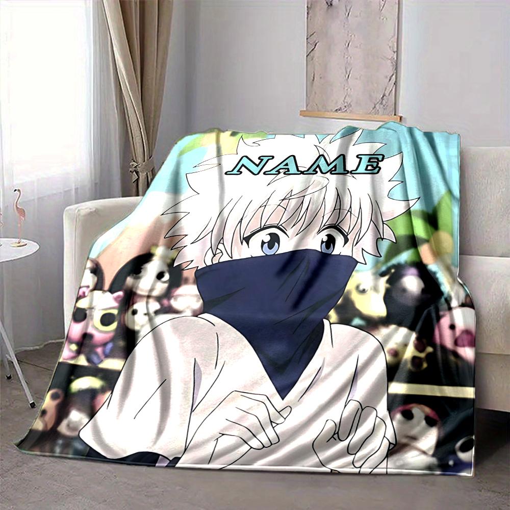 Custom 1pc Name's Adventure Blanket, Soft And Comfortable Blanket, Casual Warm, Camping Travel Blanket, Birthday Gift Q912129