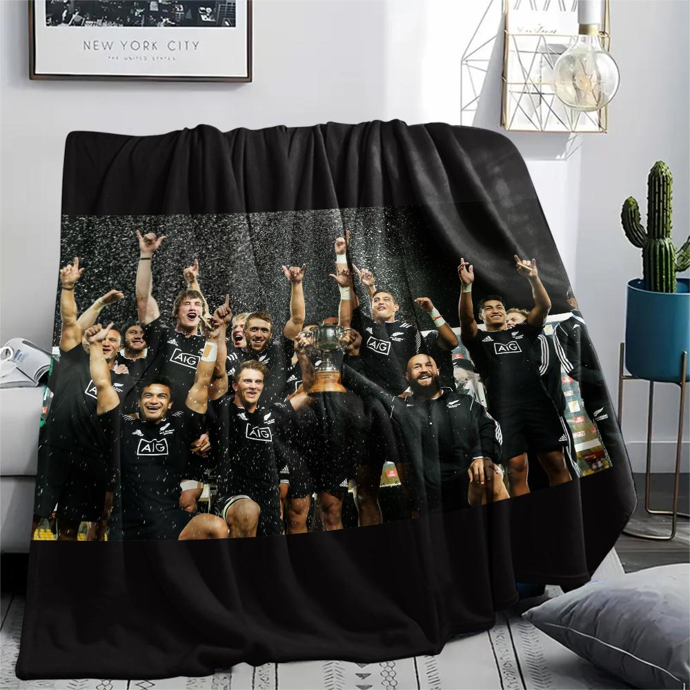 All Blacks,pattern Flannel Blanket, High quality Comfortable for All Seasons, Home Decor, Warmth and Comfort, Perfect for Gifts.