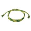 Fil bracelet brésilien 5 coul. Tons verts