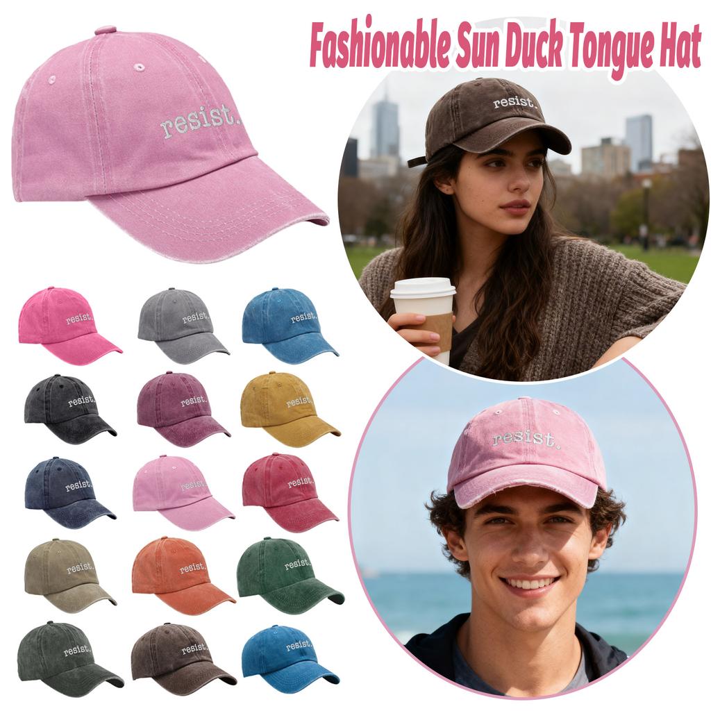 Washed Baseball Cap Fashion Sun Hat Peaked Cap