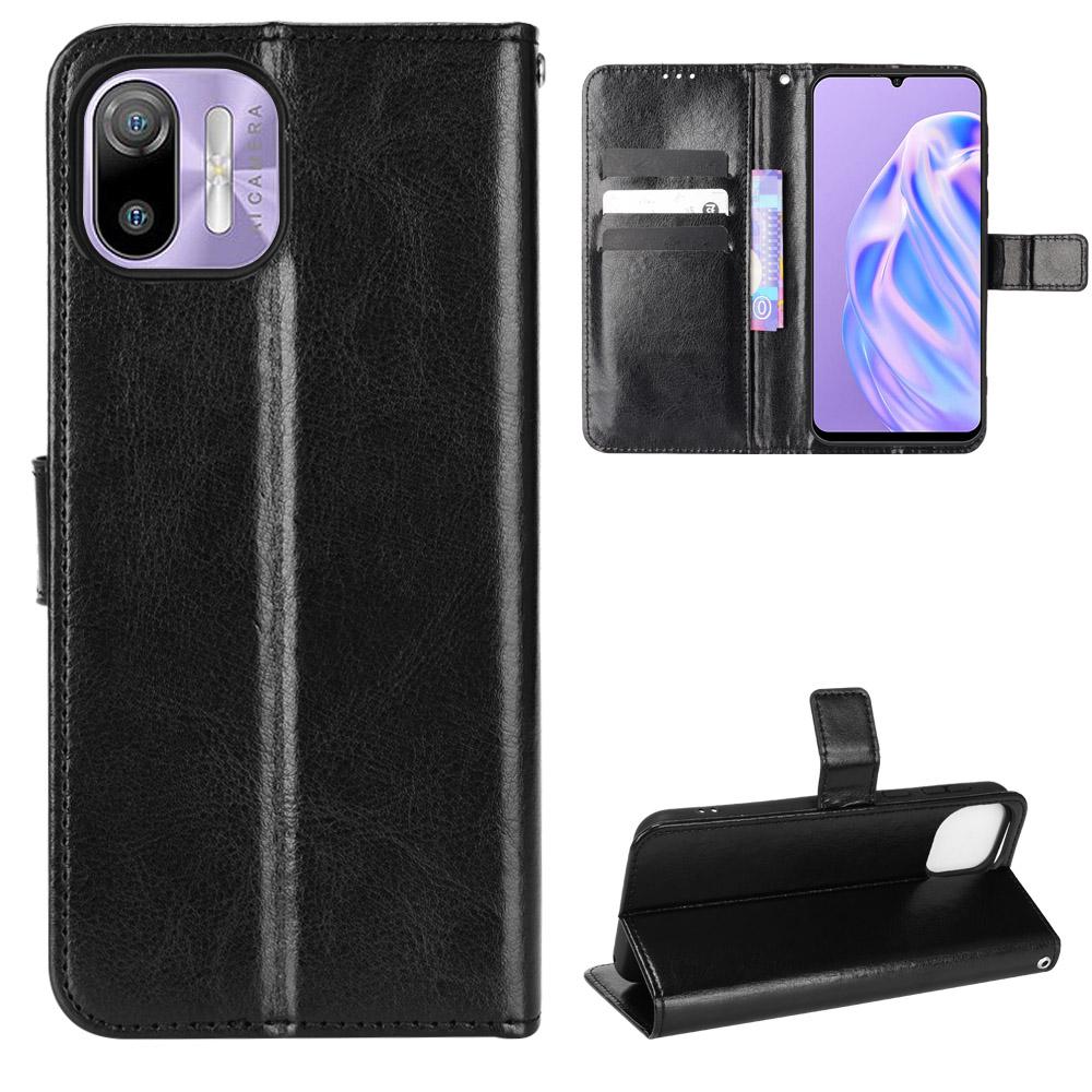 for Ulefone Note 6/Note 6P/Note 6T Wallet Case with Kickstand & Card Slots – Shockproof, Dustproof, Business Heavy Duty Flip Leather Cover