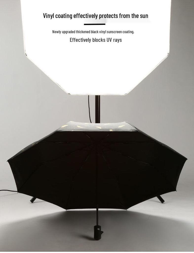**Compact UV Protective Sun & Rain Folding Umbrella**