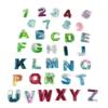 Semi-Stereoscopic Resin Keychain Molds DIY Alphabet Number Casting Mold Jewelry Craft Making Tools for Making Ornaments
