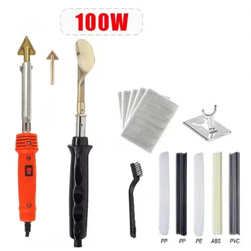 150W Electric Plastic Welding Iron with Power Switch for Car Bumper Repair and Smoothing