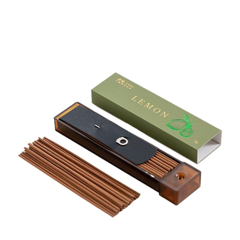 

Y Portable Luxurious Incense Sticks Aromatherapy Pocket Outdoor Short Incense Office Travel Business Trip Home Flower Fragrance LEMON