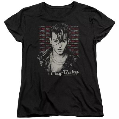 Dámské tričko Cry Baby "Drapes & Squares" Unisex tričko