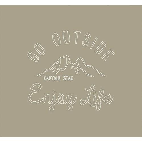 Captain Stag (CAPTAIN STAG) Double Stainless Steel Vacuum Insulated Mug, 350ml, Khaki, Monte (UE-3431)