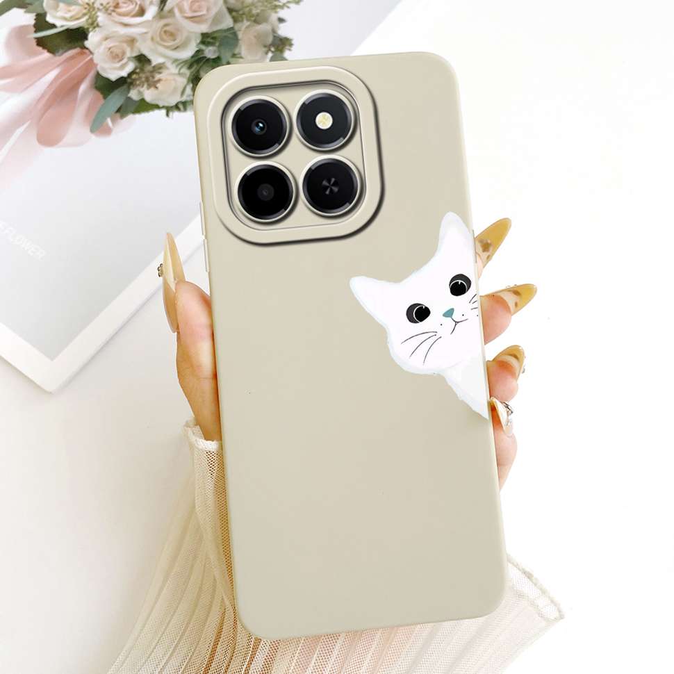 For Honor X6c Case Beautiful Sunflower Shockproof Protection Phone Case For Honor X 6c X 6b X6b X 6a X6a 4G Soft Silicon Cover
