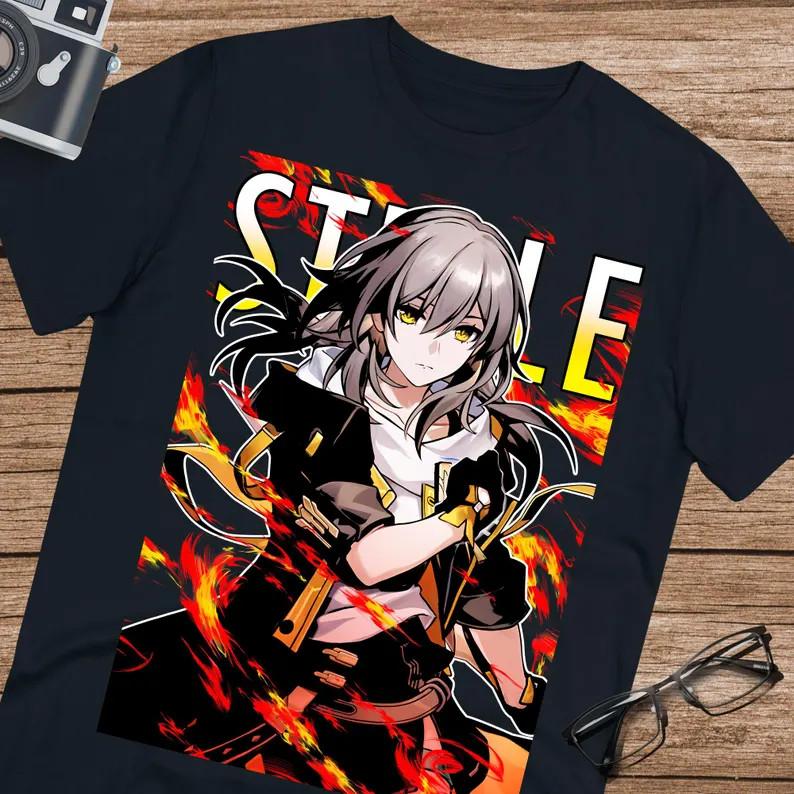 

Anime Honkai Star Rail Stelle T Shirt Size S - 5Xl Black Size S - 5XL Unisex T-Shirt L