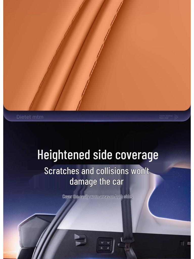 Exeed Lanyue 2026 Trunk Mat: Full Coverage Car Interior Decor for Six/Seven-Seater Models