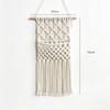 Wooden Rod Macrame Wall Hanging Woven Wall Organizer Wall Decoration Hanging Planter  Home Decor